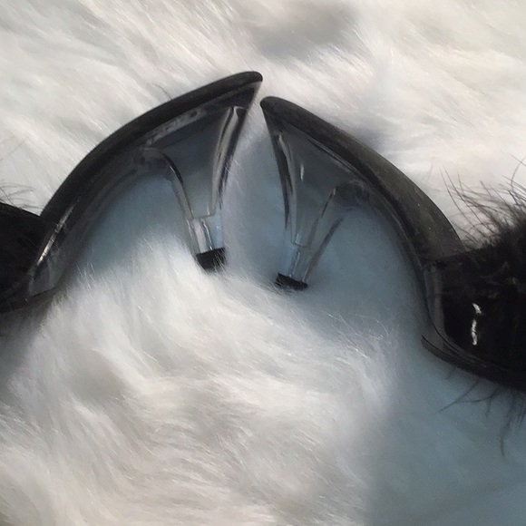 Maribou Feather Slipper size 7 - Picture 4 of 8